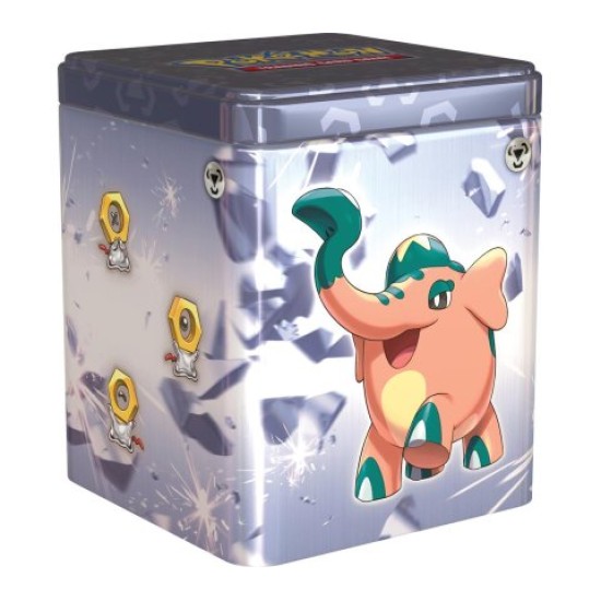 Pokemon Super Card Game TCG Trading Cards - Stacking Tin 2024: Cufant EN - Kāršu spēle