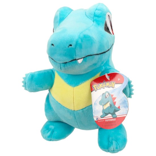 Jazwares Pokemon Plush Toy 20cm - Totodile - Plīša rotaļlieta