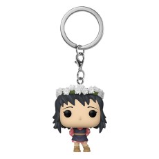 Funko Pocket POP! Demon Slayer Kimetsu no Yaiba Keychain - Makomo (Flower Headdress) - Виниловый брелок для ключей