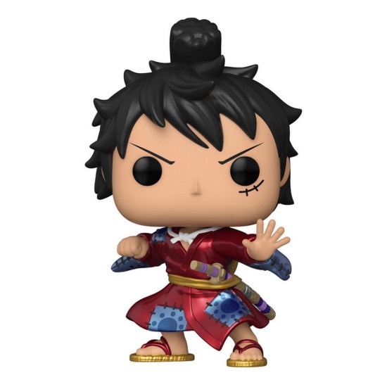 Funko POP! One Piece Figure 9cm - Luffy in Kimono Exclusive Edition (921) - Vinila figūriņa