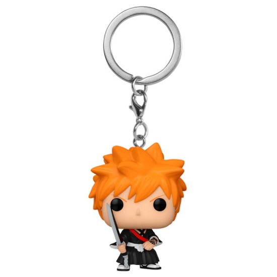 Funko Pocket POP! Bleach Keychain - Ichigo Kurosaki - Vinila atslēgu piekariņš