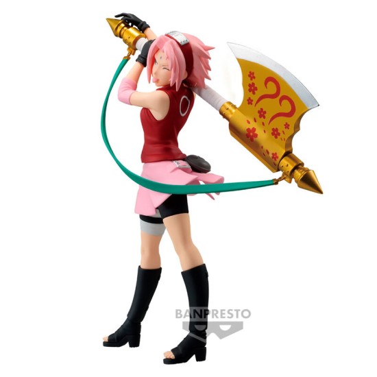 Banpresto Naruto Shippuden Narutop99 Figure 15cm - Haruno Sakura - Plastmasas figūriņa