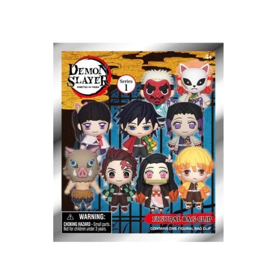 Monogram Demon Slayer Kimetsu no Yaiba Bag Clips / Pin - Piespraudes