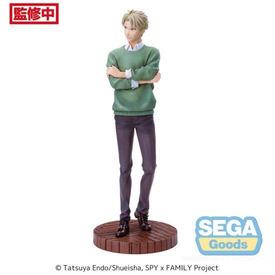 Sega Spy x Family Luminasta Ver. Cours 2 ED Coordination Figure 22cm - Loid Forger - Plastmasas figūriņa