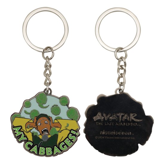 Fanattik Avatar The Last Airbender Keychain - Cabbage Merchant Limited Edition - Metālisks atslēgu piekariņš