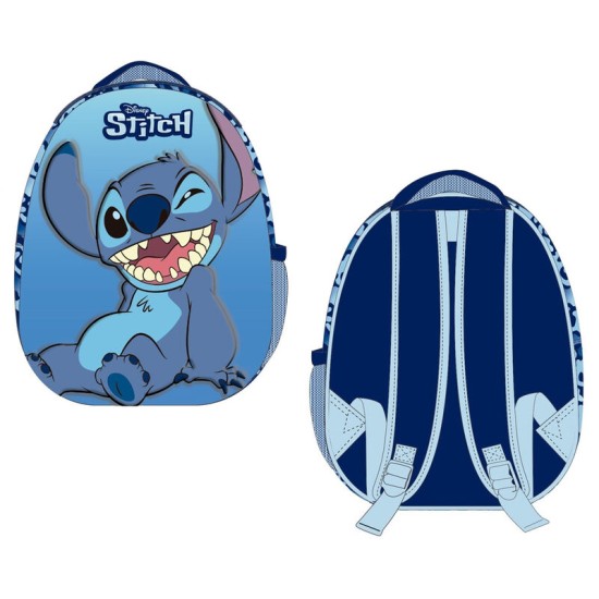 Difuzed Disney Stitch 3D Eggy Backpack 35cm - Mugursoma