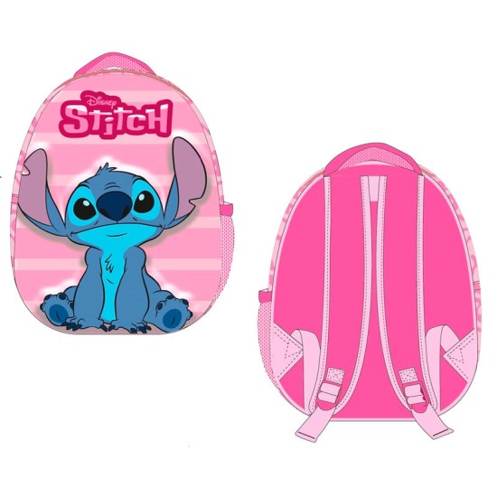 Difuzed Disney Stitch 3D Eggy Backpack 35cm - Mugursoma