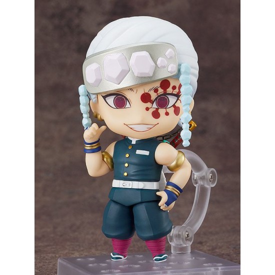 Good Smile Company Demon Slayer Nendoroid Figure 10cm - Tengen Uzui - Plastmasas figūriņa