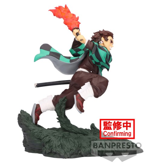 Banpresto Demon Slayer Kimetsu no Yaiba Combination Battle Figure 9cm - Tanjiro Kamado - Plastmasas figūriņa