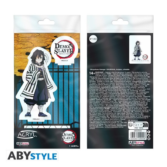 ABYstyle Demon Slayer Acryl Figure 8cm - Obanai Iguro - Akrila figūriņa