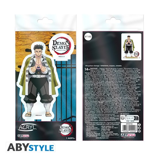 ABYstyle Demon Slayer Acryl Figure 8cm - Gyomei Himejima - Akrila figūriņa