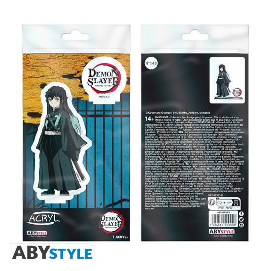 ABYstyle Demon Slayer Acryl Figure 8cm - Muichiro Tokito - Akrila figūriņa