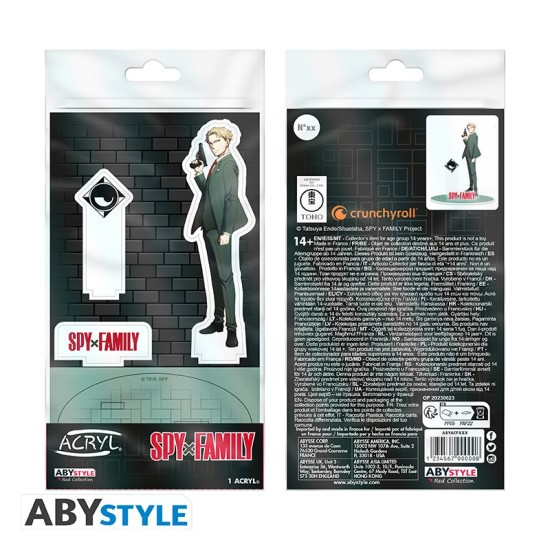 ABYstyle Spy x Family Acryl Figure 10cm - Loid Forger - Akrila figūriņa