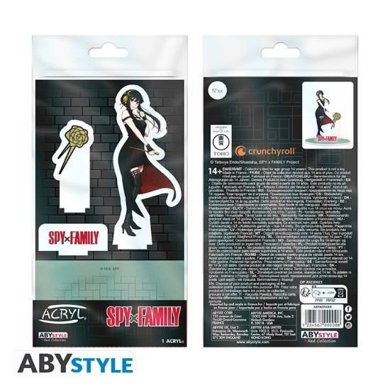 ABYstyle Spy x Family Acryl Figure 10cm - Yor Forger - Akrila figūriņa