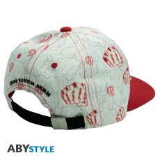ABYstyle One-Punch Man Cap - Beige & Red - Cotton Cap