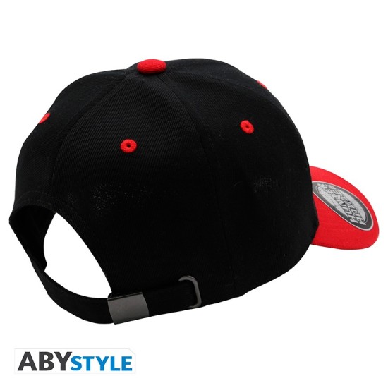 ABYstyle Hunter x Hunter Cap - Black & Red - Kokvilnas cepure ar nagu