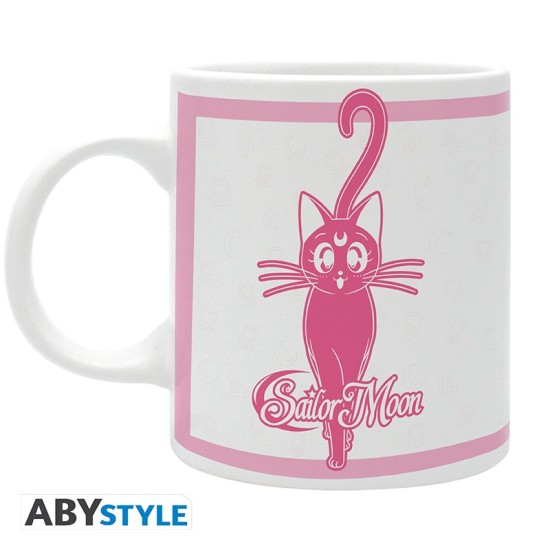 ABYstyle Sailor Moon Ceramic Mug 320ml - Sailor Moon & Luna - Krūze