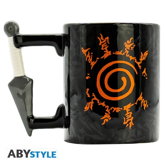 ABYstyle Naruto Shippuden 3D Dolomite Mug 460ml - Kunai Konoha - Krūze