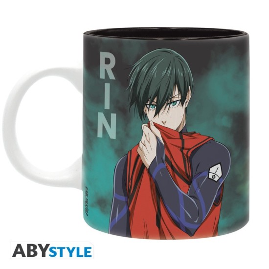 ABYstyle Blue Lock Ceramic Mug 320ml - Isagi vs Rin - Krūze