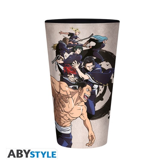 ABYstyle Jujutsu Kaisen Large Glass 400ml - Tokyo vs Kyoto - Glāze