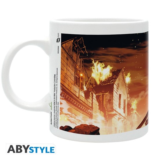 ABYstyle Attack on Titan Ceramic Mug 320ml - Key art - Krūze