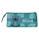 Karactermania Disney Stitch Sit triple Pencil Case 23 x 10 x 5cm - Penālis ar trīs nodalījumiem