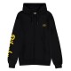 Difuzed Pokemon Pikachu Outline Zipper Hoodie - S izmērs - Vīriešu hūdijs ar ravējslēdzēju un kapuci