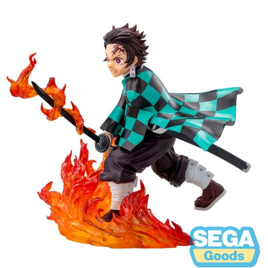 Sega Demon Slayer Kimetsu no Yaiba Figure 17cm - Tanjiro Kamado - Plastmasas figūriņa