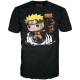 Funko POP! Naruto Shippuden T-Shirt (S-size) / Figure 9cm Set - Naruto Uzumaki