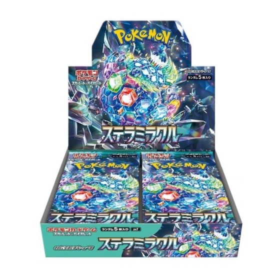 Pokemon Super Card Game TCG Trading Cards - Scarlet & Violet - Stellar Miracle Booster Box JP - Kāršu spēle