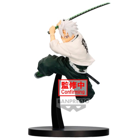 Banpresto Demon Slayer Kimetsu no Yaiba Vibration Star Figure 14cm - Sanemi Shinazugawa - Plastmasas figūriņa