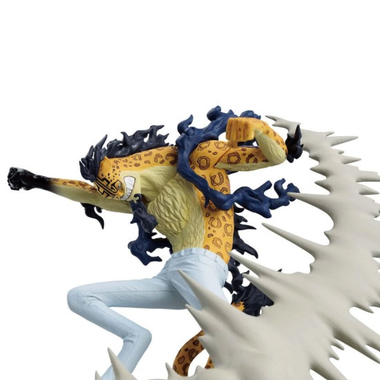 Banpresto One Piece Senkozekkei Figure 10cm - Rob Lucci - Plastmasas figūriņa