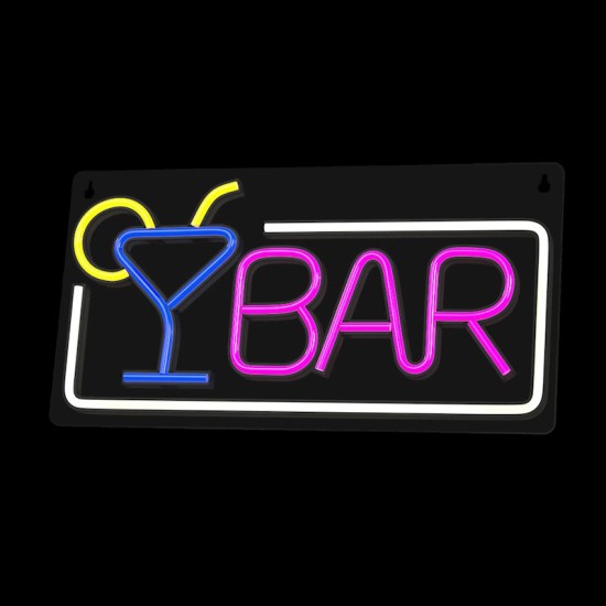 Forever Decorative Neon LED Light 42 x 22.5 x 2 cm (USB Plug) - Bar - Декоративная неоновая LED лампа