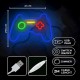 Forever Decorative Neon LED Light with Remote Control 41 x 27.5 x 2 cm (USB Plug) - Gamepad