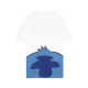 Difuzed Lilo & Stitch Short Sleeved T-shirt - XS izmērs / Balts - Uniseks kokvilnas T-krekls