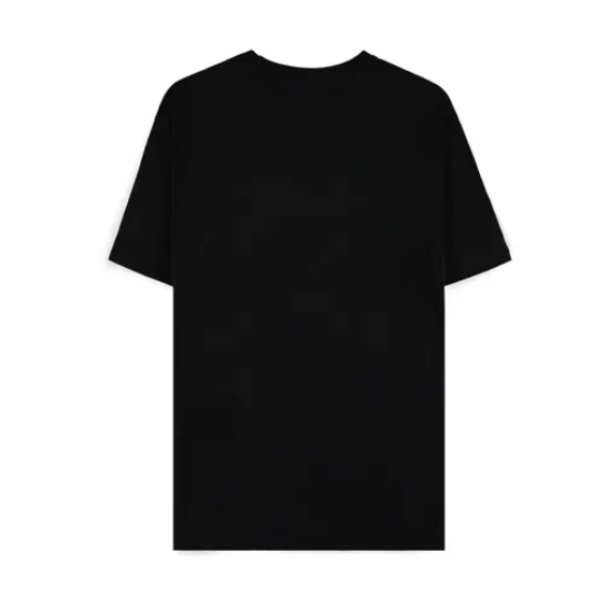 Difuzed Bleach Byakuya Short Sleeved T-shirt - XL izmērs / Melns - Vīriešu kokvilnas T-krekls