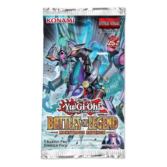 Konami YU-GI-OH! Card Game TCG Trading Cards - Battles of Legend: Monstrous Revenge Booster (EN) - Kāršu spēle