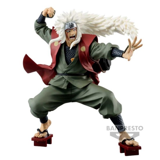 Banpresto Naruto Shippuden Colosseum Figure 15cm - Jiraiya - Plastmasas figūriņa