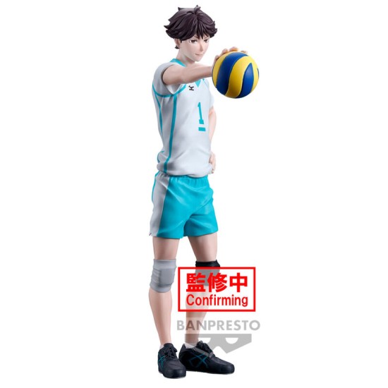 Banpresto Haikyu!! Figure 20cm - Toru Oikawa - Plastmasas figūriņa