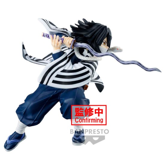 Banpresto Demon Slayer Kimetsu No Yaiba Vibration Stars Figure 11cm - Obanai Iguro - Plastmasas figūriņa