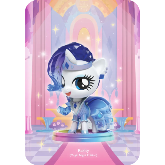 Mighty Jaxx My Little Pony Blind Box Gala Series (Kwistal Fwenz) Random Figure - Plastmasas figūriņa