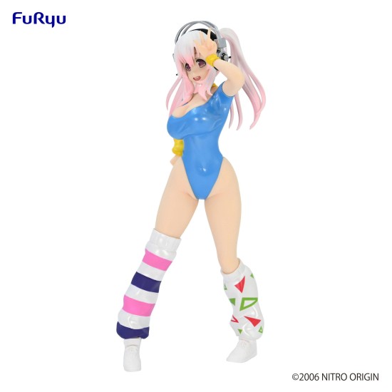 Furyu Super Sonico PVC Statue Concept Figure 18 cm - 80's/Another Color/Blue - Plastmasas figūriņa