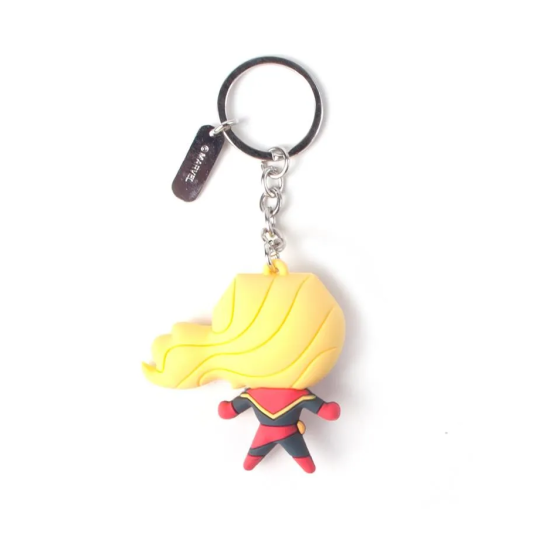 Difuzed Captain Marvel Kawaii 3D Keychain - Брелок для ключей