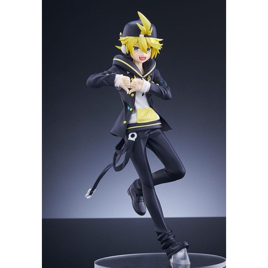 Good Smile Company Kagamine Len Character Vocal Series 02 Ver. Bring It On Figure 22cm - Kagamine Len Pop Up Parade - Plastmasas figūriņa