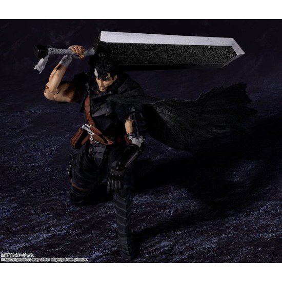 Tamashii Nations Berserk S.H. Figuarts (Berserker Armor) Action Figure 16cm - Guts - Plastmasas figūriņa