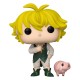 Funko POP! The Seven Deadly Sins Figure 9cm - Melodias with Hawk (1497) - Vinila figūriņa