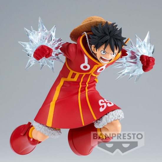 Banpresto One Piece Battle Record Figure 14cm - Monkey D.Luffy - Plastmasas figūriņa