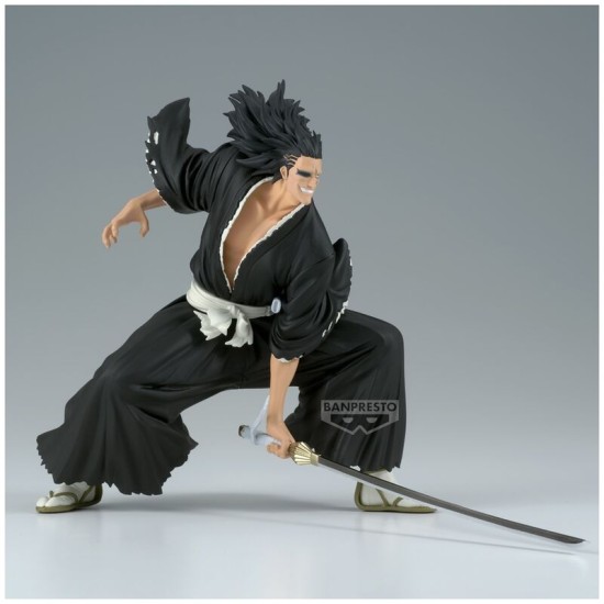 Banpresto Bleach Vibration Stars Figure 13cm - Kenpachi Zaraki - Plastmasas figūriņa