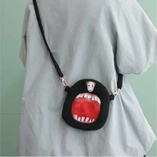 Ensky Spirited Away Shoulder Bag 17cm - No Face - Pleca somiņa