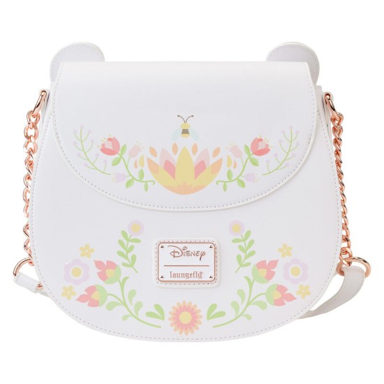 Loungefly Disney Winnie the Pooh Folk Floral Shoulder Bag 24 x 21 x 10cm